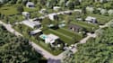 modern residential housing development,layout community gated,property rendering