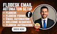 setup flodesk email automation workflow email newsletter list segmentation form