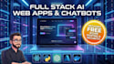 build a full stack ai website and web app with free azure deployment and hosting