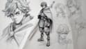 sketch custom anime character
