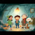 create awesome children story book illustrations