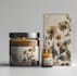 design candles and soap labels packaging