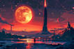 sci fi illustration and sci fi art