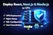 deploy react or node app to vps with SSL