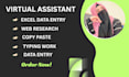 fast data entry, web research, copy paste, excel data entry