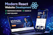 build modern responsive website using react node js mongodb