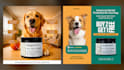 design high CTR static ads for facebook and instagram