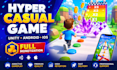 develop a profitable hyper casual game with ads and source code