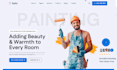 build squarespace painter website squarespace painting website plumbing website