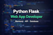 build a custom python flask web app