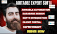 airtable softr automation airtable database baserow softr webapp crm automation
