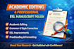 proofread and edit your thesis or research paper
