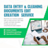 do professional data entry and copy paste tasks