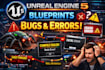 fix unreal engine 5 blueprint bugs and errors