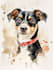 make a pet caricature portrait