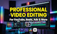 do pro level gaming video editing and beat syncing