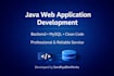 develop java web application developer