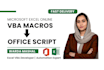 convert your excel vba macros into office script