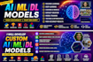 build custom ai machine learning and deep learning models