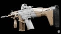 model and texture realistic game ready weapons in 3d