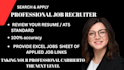 search and apply for job hunt, application, remote
