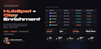 enrich and clean hubspot CRM data