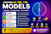 create ai models using CNN lstm svm, and xgboost