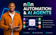 build n8n automation, n8n ai automation, ai agent, zapier automation