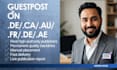 provide guest posts on the high da ca au fr de ae blog