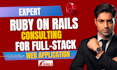 deliver complete ruby on rails web application project solutions and consulting