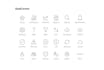 design professional custom icons, line and solid