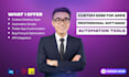 develop custom desktop applications and automation tools