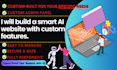 create a fully automated ai website with voice chat capabilities