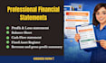 prepare professional financial statements