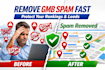 help remove spam gmb listings and submit spam reports for removal