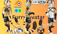 create vrchat avatar, vtuber, furry avatar, vrc model