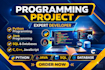 script java python bot c sql database coding programming project developer coder