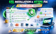 install SSL certificate and fix https secure connection issues