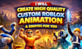 create high quality custom roblox animation, emotes for you