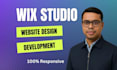 build responsive wix studio website, wix website development