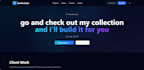 develop a full stack portfolio website