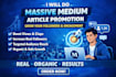 help increase your medium followers and promote  medium profile