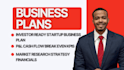 write a startup business plan with financial projections
