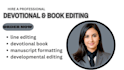 developmental  line and manuscript formatting for your book