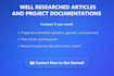 write tech articles and project documents