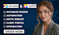 setup airtable database, airtable automation, softr webapp, airtable crm expert