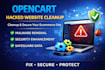clean hacked opencart website and secure it