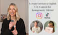 create paid ads for instagram and tiktok