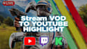 professionally edit arc raiders stream vod into youtube highlight