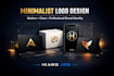 design a minimalist and luxury logo for your brand